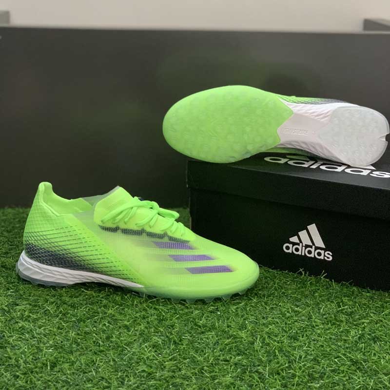 adidas X Ghosted.1 TF EG8175 Precision To Blur - Signal Green / Energy Ink / Semi Solar Slime